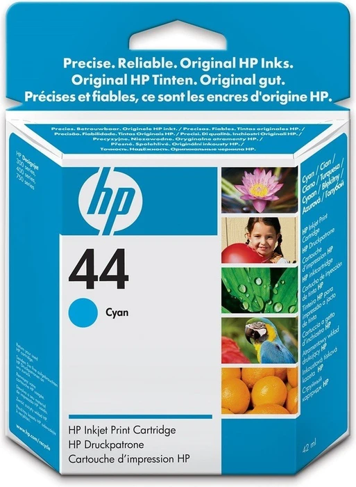 HP Druckkopf mit Tinte 44 cyan