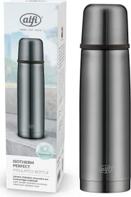 alfi Isotherm Perfect Automatikverschluss Isolierflasche 500ml edelstahl space grey