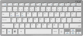 Inca IBK-569BT Smart Silver Keyboard, silber, Bluetooth, TR
