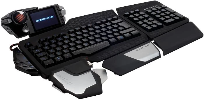 MadCatz S.T.R.I.K.E. 7 Keyboard, USB, DE