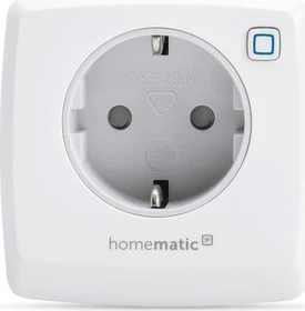 eQ-3 Homematic IP Dimmer Steckdose Phasenabschnitt Typ F weiß, Funksteckdose mit Dimmer (150327A0)