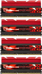 G.Skill TridentX UDIMM 16GB Kit, DDR3-3100, CL12-14-14-35