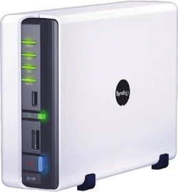 Synology DiskStation DS109j, 32MB RAM, 1x RJ-45 1000Base-T, 3x USB-A 2.0