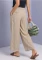Street One High Waist Wide Leg Hose sepia sand (Damen) Vorschaubild