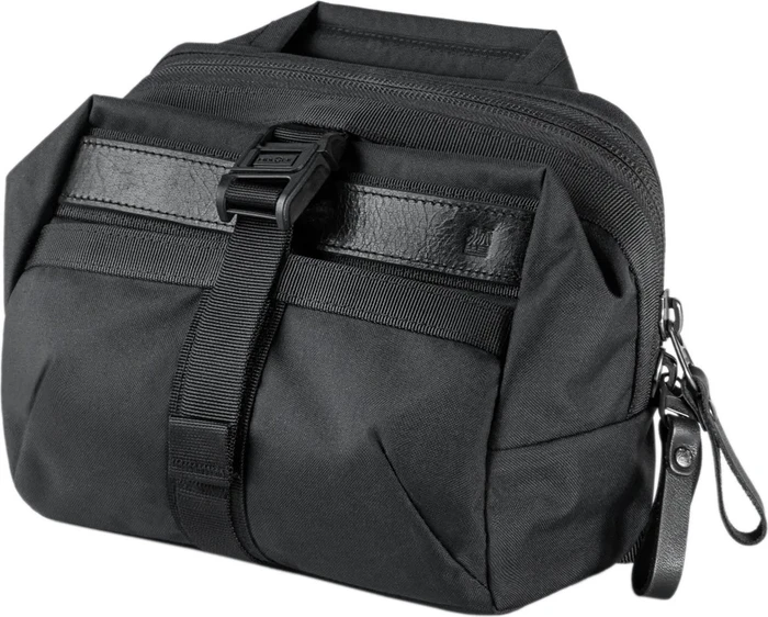 Wotancraft Mini Rider V2 Sling Bag 4.5L Black Canvas