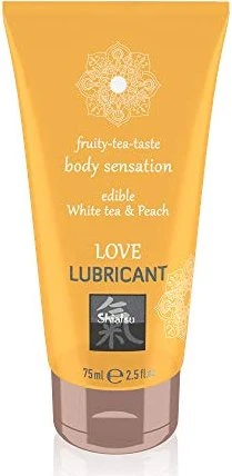HOT Taste Body Sensation white tea & peach Gleitgel, 75ml