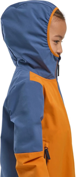 Jack Wolfskin Turbulence Hooded Funktionsjacke soft amber (Junior)