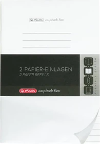 Herlitz my.book Refill flex FSC Mix Papiereinlage, A4, Lineatur 27, 80 Blatt