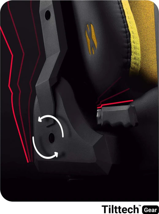Diablo Chairs X-Player 2.0 King Gamingstuhl, gelb/schwarz