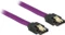 DeLOCK SATA 6Gb/s Kabel Premium violett 0.2m, gerade/gerade Vorschaubild