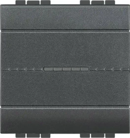 Bticino LivingLight Kreuz Axial SL 2-M, anthrazit