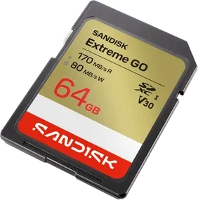 SanDisk Extreme GO R170/W80 64GB, UHS-I, Class 10