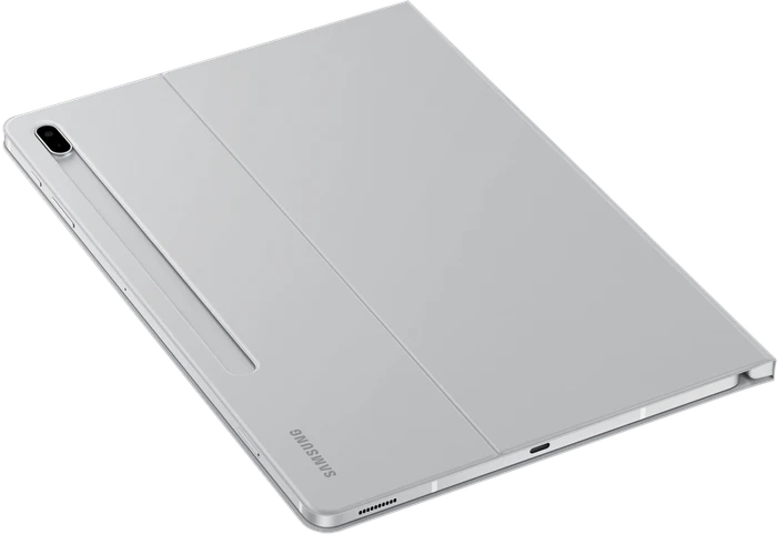 Samsung EF-BT730 Book Cover für Galaxy Tab S7+ / S7 FE, Light Gray