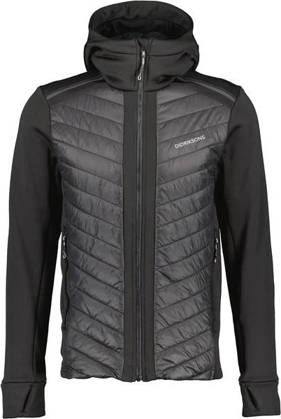 Didriksons Zuko Full Zip Funktionsjacke schwarz (Herren)