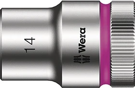 Wera 8790 HMC Zyklop Außensechskant Steckschlüssel 1/2", 14x37mm