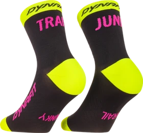 Dynafit Trail Short Laufsocken black out/ultra yellow