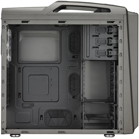 Cooler Master CM Storm Scout 2 Gunmetal, Acrylfenster