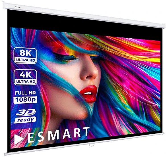 eSmart Professional MIROLO Rollo Leinwand 160x90cm 16:9