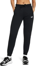 Under Armour Armour Fleece Trainingshose lang schwarz/weiß (Damen)