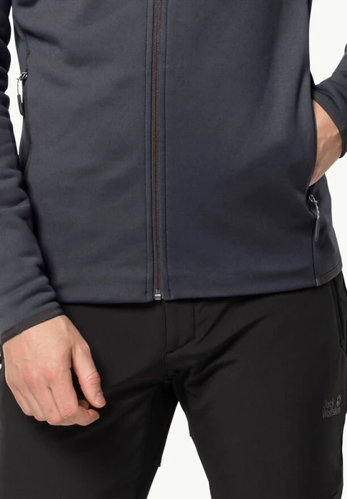 Jack Wolfskin Baiselberg Hoody FZ Jacke ebony (Herren)