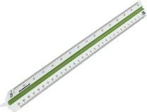 Rumold 150 Dreikantmaßstab 30cm, Architekt 1, weiß