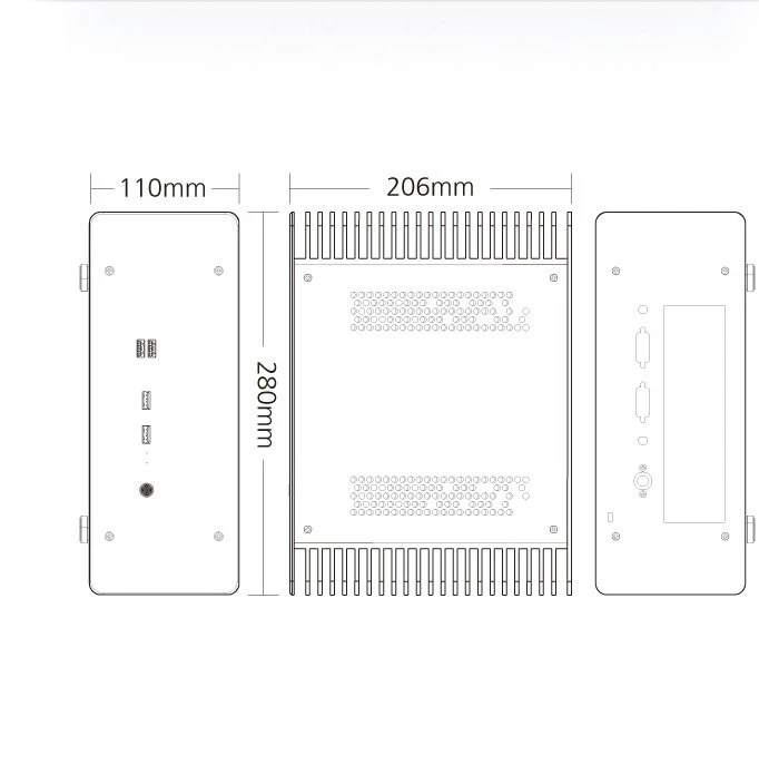 Akasa Maxwell Pro, OEM, Mini-ITX