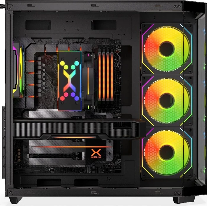 Krux Empero Black, Glasfenster