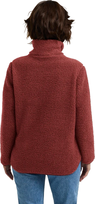 Jack Wolfskin High Curl Fleece Jacke merlot (Damen)