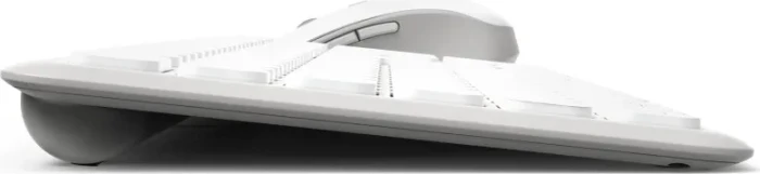 Hama WKM-550 Multi-Device-Tastatur-Maus-Set, weiß, USB/Bluetooth, DE