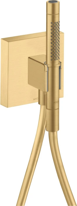 Hansgrohe Axor Starck Portereinheit 120/120 mit Stabhandbrause 2jet brushed goldoptik