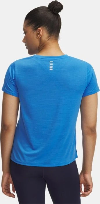 Under Armour Launch Funktionsshirt kurzarm blue atlantis/reflective (Damen)