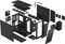 Fractal Design Meshify 2 Black TG Dark Tint, Glasfenster Vorschaubild