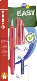 STABILO EASYbuddy korallenrot/rot, linke Hand, Blister