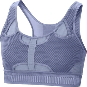 Nike Swoosh UltraBreath Sport-BH blau (Damen)