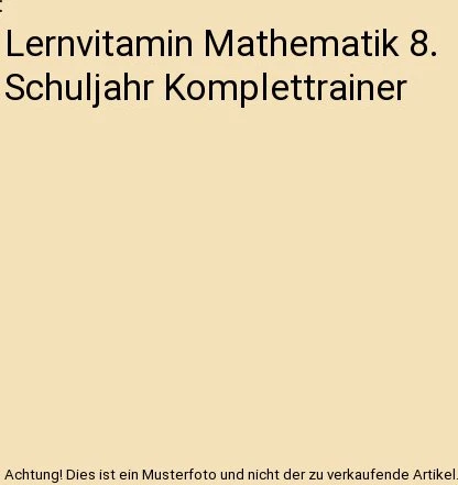 Digital Publishing Lernvitamin Mathematik, 8. Klasse (deutsch) (PC)