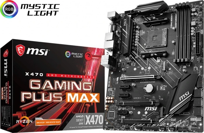 MSI X470 Gaming Plus MAX (AMD AM4)