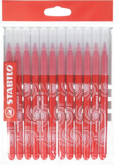 STABILO Power rot, 12er-Pack