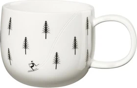 ASA Selection joy snow tracks Becher mit Henkel skiing