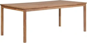 vidaXL Gartentisch Massivholz 200x100cm