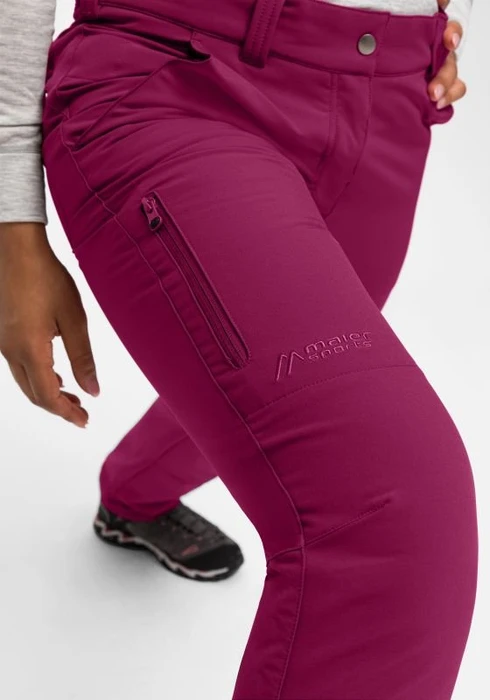 Maier Sports Helga Hose lang cherry wine (Damen)