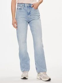Calvin Klein High Rise Straight Jeans denim light (Damen)