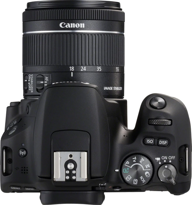 Canon EOS 200D schwarz mit Objektiv EF-S 18-55mm 4.0-5.6