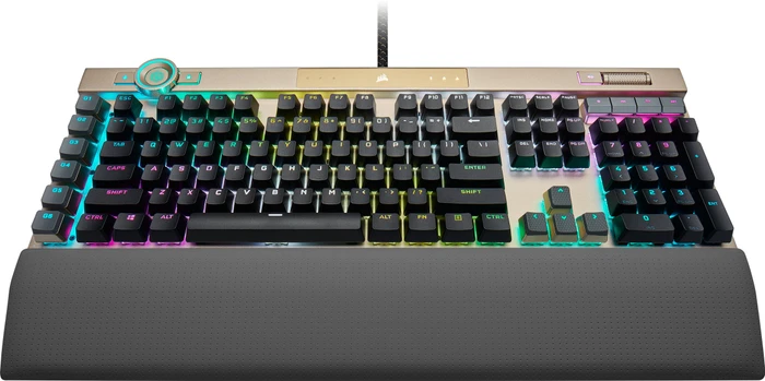 Corsair Gaming K100 RGB Midnight Gold, Corsair OPX, USB, US