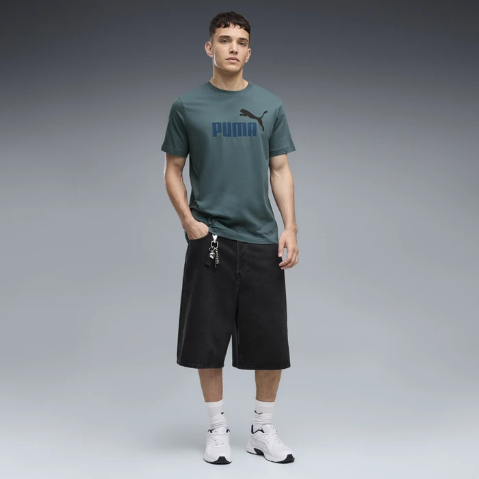 Puma Essentials 2 Colour No. 1 Logo T-Shirt kurzarm herb garden (Herren)