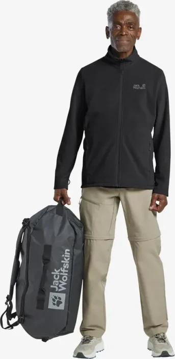 Jack Wolfskin Wild Rebel 200 FZ Funktionsjacke schwarz (Herren)