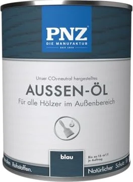 PNZ Außen-Öl blau, 750ml