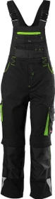 Fortis 24 Hose lang black/lime green (Junior)