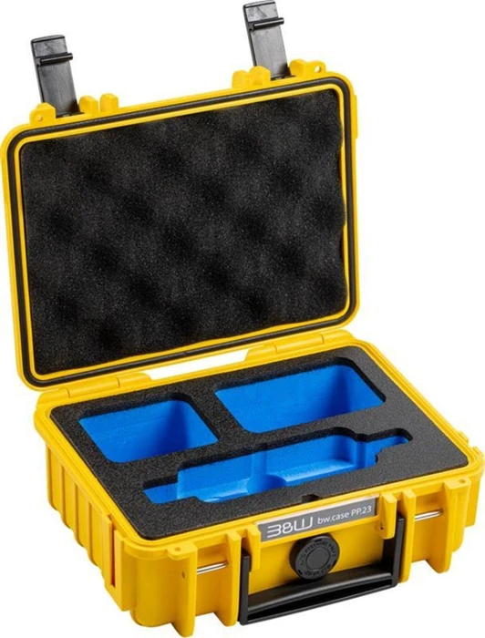 B&W International Koffer Action Case PP.23 für Insta360 X3 gelb
