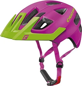 Cratoni Maxster Pro Kinderhelm pink/lime matt