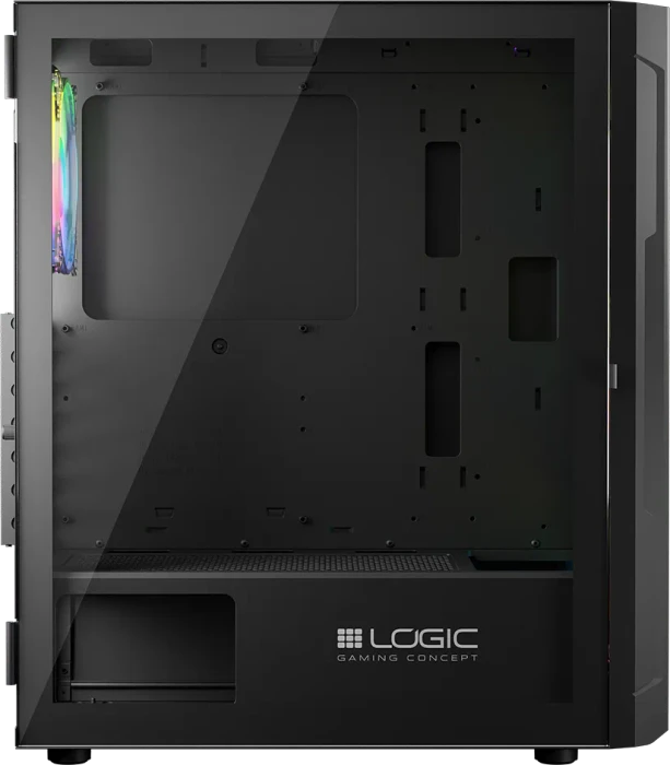 Logic Concept Aramis ARGB Midi Black, Glasfenster